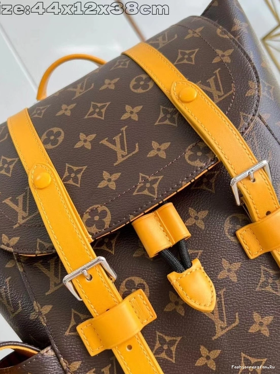 FS CHEAP Backpack Louis Christopher Vuitton MM-38*44*12.5CM 0810